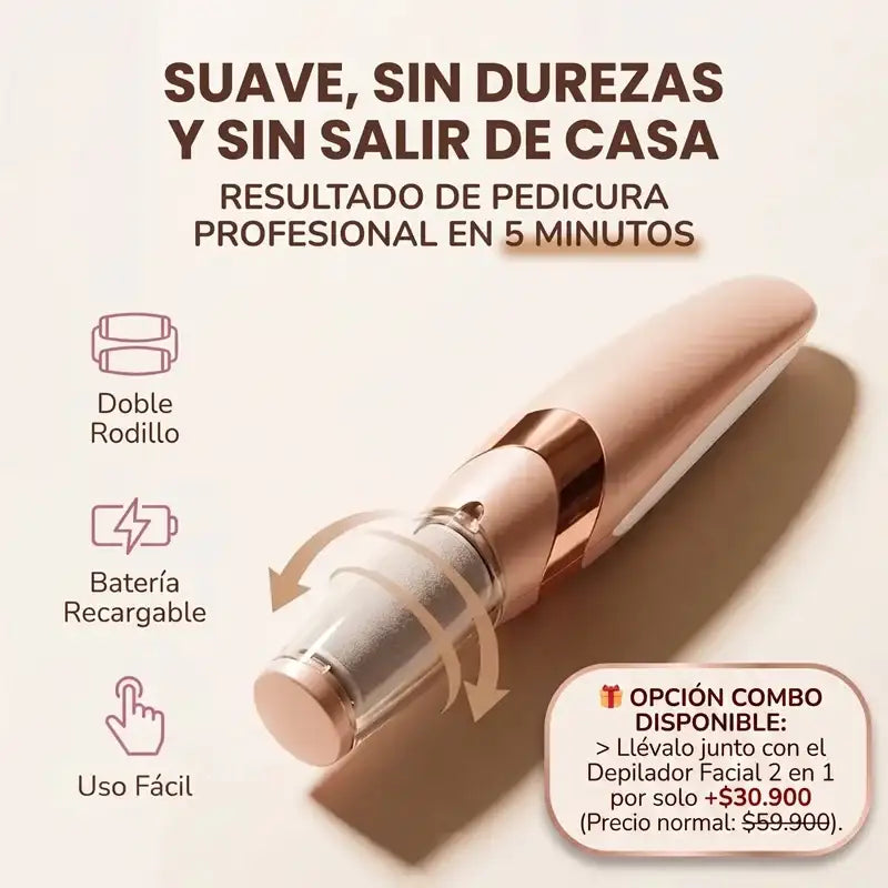 Removedor de Callos Eléctrico - Pies suaves sin pedicura