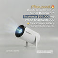 Proyector Inteligente Portátil HY300 Pro - Convierte tu cuarto en una sala de cine